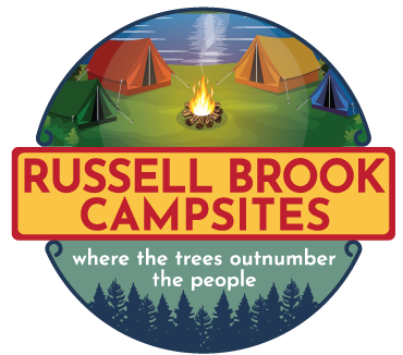 Russell Brook Campsites, where the trees outnumber the people